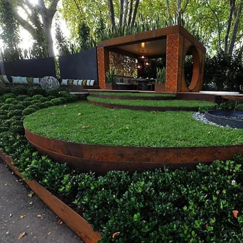 Corten Lawn Iding